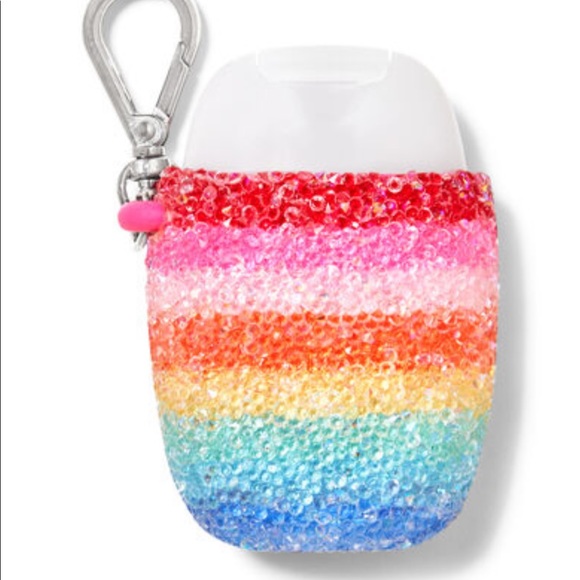 BEAUTIFUL RAINBOW GEMS Sanitizer Holder - Picture 2 of 4